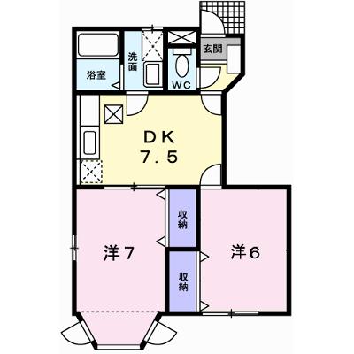 クレストヨコセキ 103【管理NO：1-009400501-01030】 ★家具家電は申し込み後に搬入しますの外観画像