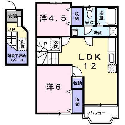 ウエストウッド 202【管理NO：1-007420801-02020】 ★家具家電は申し込み後に搬入します★の外観画像