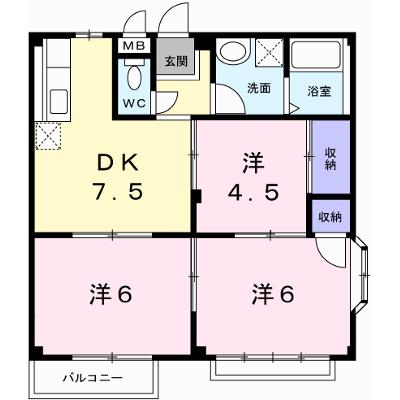 エルダー佐々木 201【管理NO：1-002760901-02010】 ★家具家電は申し込み後に搬入します★の外観画像