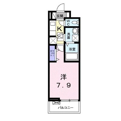 Ｋ－３．四条大路 103【管理NO：1-026154901-01030】 ★家具家電は申し込み後に搬入しますの外観画像