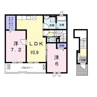 ソレイユ（田町） 202【管理NO：1-020384001-02020】 2026年06月下旬入居可能の外観画像