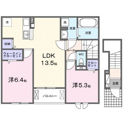 パルクレール 202【管理NO：1-027894201-02020】 ★家具家電は申し込み後に搬入します 2026年09月下旬入居可能の外観画像