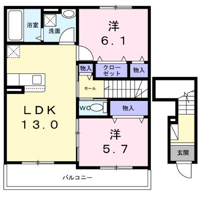 パルクレール 201【管理NO：1-027894201-02010】 ★家具家電は申し込み後に搬入します 2026年09月下旬入居可能の外観画像