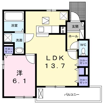 ルナ　ハイツⅡ 102【管理NO：1-026832301-01020】の外観画像