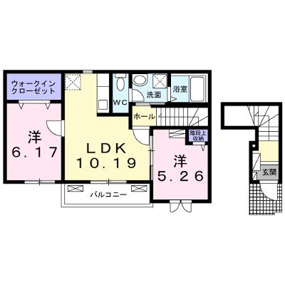 イターナルパレス　Ⅲ 201【管理NO：1-026191101-02010】 ★家具家電は申し込み後に搬入します 2026年07月中旬入居可能の外観画像