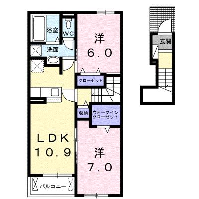 クレメント東九条Ｂ 203【管理NO：1-025836002-02030】 ★家具家電は申し込み後に搬入しますの外観画像