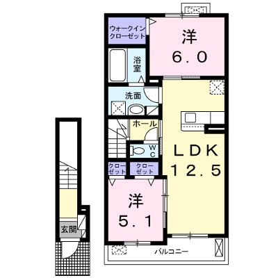 ルミエール（生駒市） 202【管理NO：1-025039301-02020】 ★家具家電は申し込み後に搬入しますの外観画像