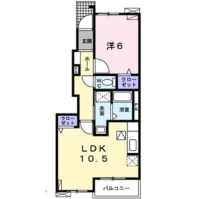 エスポワール梅美台 106【管理NO：1-014593301-01050】 ★家具家電は申し込み後に搬入します 2026年07月中旬入居可能の外観画像