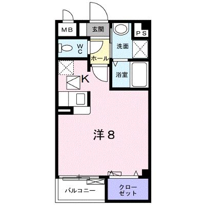 パレット法蓮 101【管理NO：1-014231401-01010】 ★家具家電は申し込み後に搬入します 2026年07月下旬入居可能の外観画像