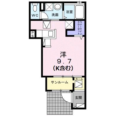 ＴＮ　ＣａｓａⅡ 103【管理NO：1-026364301-01030】 ★家具家電は申し込み後に搬入します 2026年10月中旬入居可能の外観画像