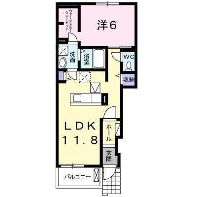 フェリス・ガート 101【管理NO：1-019853601-01010】 ★家具家電は申し込み後に搬入しますの外観画像