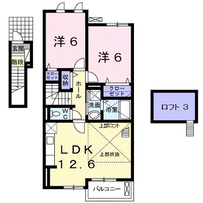 ランドマーク桜井　Ⅱ 205【管理NO：1-017137402-02040】の外観画像
