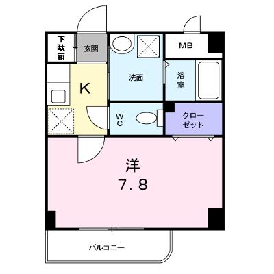 コモドビラⅦ 303【管理NO：1-013959601-03030】の外観画像