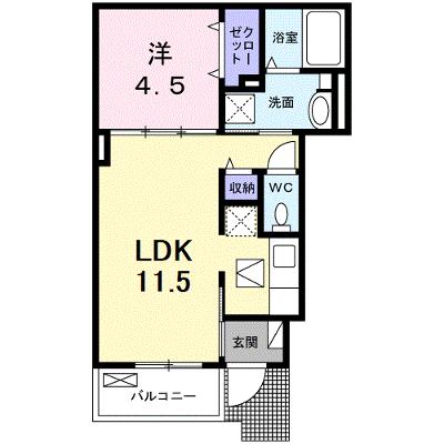 メゾン　リアン 102【管理NO：1-028314701-01020】 ★家具家電は申し込み後に搬入します 2026年09月上旬入居可能の外観画像
