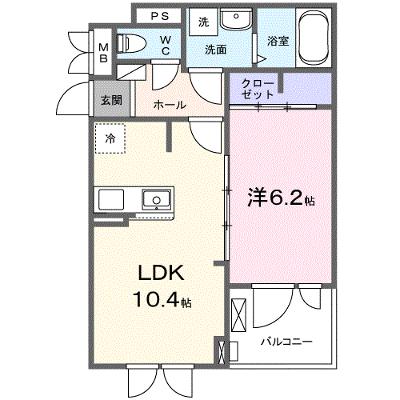 ラヴィエールⅡ 202【管理NO：1-028198602-02020】 ★家具家電は申し込み後に搬入します★ ★2026年09月下旬入居可能★の外観画像