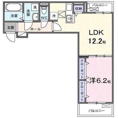 ラヴィエールⅡ 103【管理NO：1-028198602-01030】 2026年09月下旬入居可能の外観画像