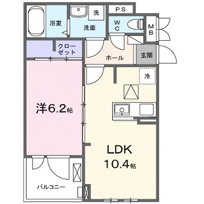 ラヴィエールⅠ 102【管理NO：1-028198601-01020】 2026年09月下旬入居可能の外観画像