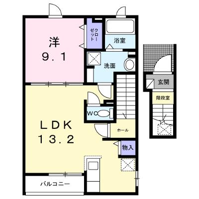 サングレイス 201【管理NO：1-027906501-02010】 ★家具家電は申し込み後に搬入しますの外観画像
