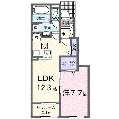 ライラック 104【管理NO：1-027797101-01040】 ★家具家電は申し込み後に搬入します★の外観画像