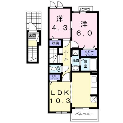 ベルポスト・ドゥーエ 205【管理NO：1-018268901-02040】 ★家具家電は申し込み後に搬入しますの外観画像