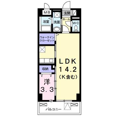 カーザ宮之前 303【管理NO：1-017846101-03030】 ★家具家電は申し込み後に搬入します 2026年08月中旬入居可能の外観画像