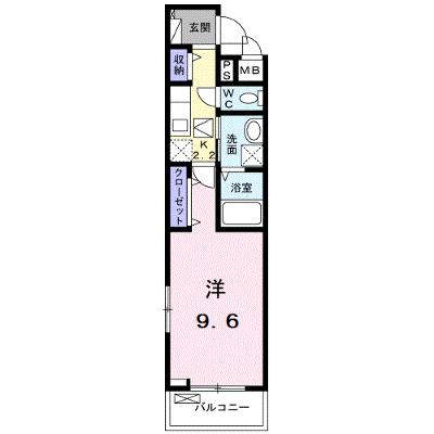 プリムローズ 103【管理NO：1-026348601-01030】 ★家具家電は申し込み後に搬入します★の外観画像