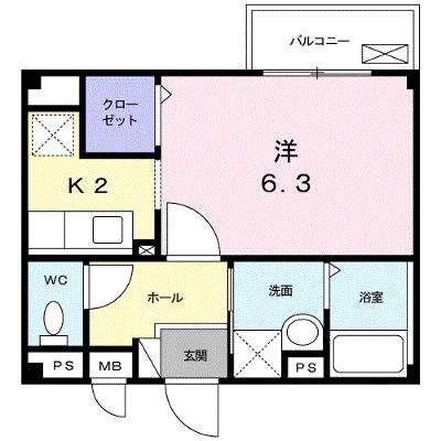 クラールブリーゼ 101【管理NO：1-015347201-01010】 ★家具家電は申し込み後に搬入しますの外観画像