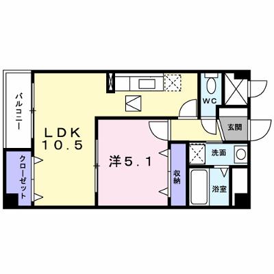 ラ・プラージュ 105【管理NO：1-013217301-01040】 ★家具家電は申し込み後に搬入しますの外観画像