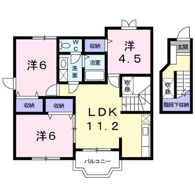 サンハイムエレガンスⅡ 202【管理NO：1-011728902-02020】 ★家具家電は申し込み後に搬入します 2026年09月中旬入居可能の外観画像