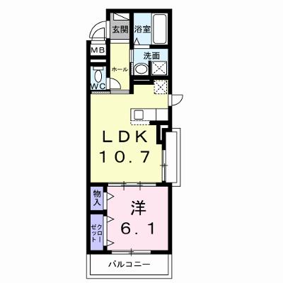 Ｍ．ｂｏｎｉｔｏ 201【管理NO：1-027863201-02010】 ★家具家電は申し込み後に搬入しますの外観画像