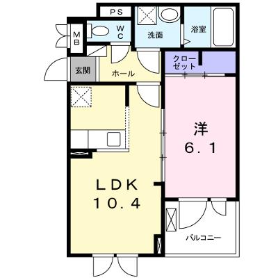 カーサフェリーチェ 205【管理NO：1-025039601-02040】 ★家具家電は申し込み後に搬入します 2026年07月下旬入居可能の外観画像