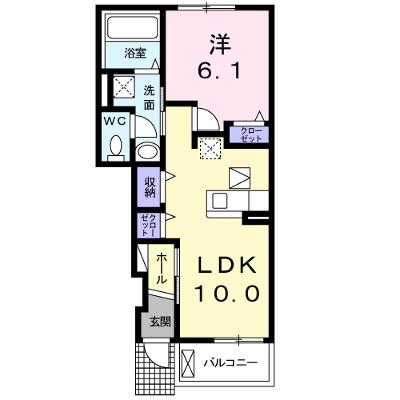 エアリ　フロント 103【管理NO：1-024141701-01030】 ★家具家電は申し込み後に搬入します 2026年07月中旬入居可能の外観画像
