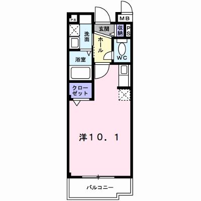 プログレＮα 302【管理NO：1-014600301-03020】 ★家具家電は申し込み後に搬入します★の外観画像