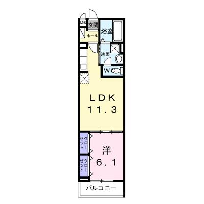 ジーアンビエンス 205【管理NO：1-028256901-02040】 ★家具家電は申し込み後に搬入します 2026年09月下旬入居可能の外観画像