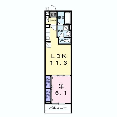 ジーアンビエンス 202【管理NO：1-028256901-02020】 ★家具家電は申し込み後に搬入します 2026年09月下旬入居可能の外観画像