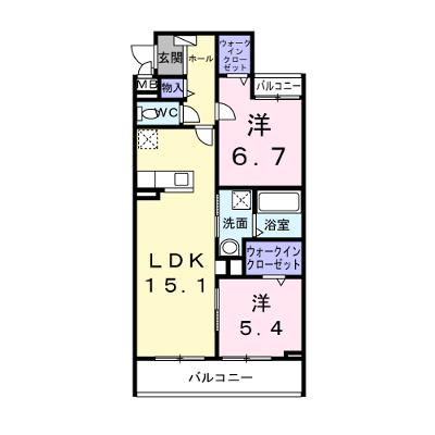 ジーアンビエンス 201【管理NO：1-028256901-02010】 ★家具家電は申し込み後に搬入します★ ★2026年09月下旬入居可能★の外観画像
