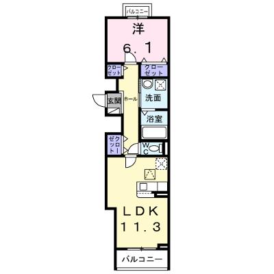 ユニゾン安満　Ａ棟 101【管理NO：1-028123901-01010】 ★家具家電は申し込み後に搬入します★の外観画像