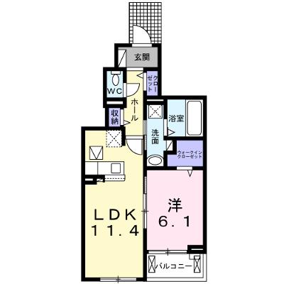 アヴニール 102【管理NO：1-026267101-01020】 ★家具家電は申し込み後に搬入します★の外観画像
