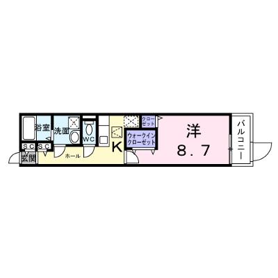 Ｌｅ・Ｃａｄｒｅ 103【管理NO：1-026237201-01030】 ★家具家電は申し込み後に搬入します 2026年09月下旬入居可能の外観画像