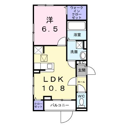 Ｌｅ・Ｃａｄｒｅ 101【管理NO：1-026237201-01010】 ★家具家電は申し込み後に搬入します 2026年09月下旬入居可能の外観画像