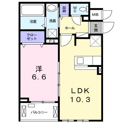 カーサ　カメリア 301【管理NO：1-025123701-03010】 ★家具家電は申し込み後に搬入しますの外観画像