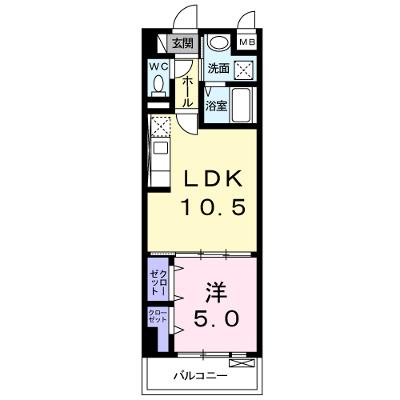 西田中ヒルズ 502【管理NO：1-021668301-05020】 ★家具家電は申し込み後に搬入します 2026年07月上旬入居可能の外観画像