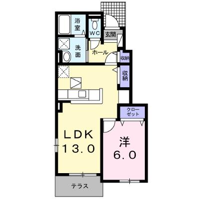 グラン　シエル　星田 102【管理NO：1-021623001-01020】 ★家具家電は申し込み後に搬入します★の外観画像