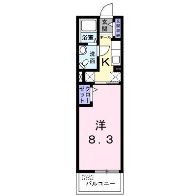 鶴野リバーサイドテラス 302【管理NO：1-018534901-03020】 ★家具家電は申し込み後に搬入します★の外観画像