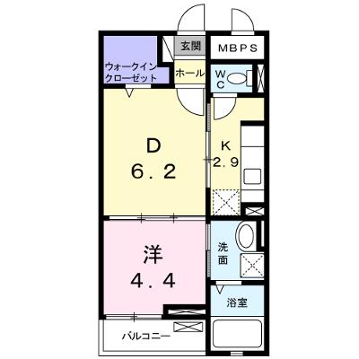 グランシャリオ・Ⅱ 201【管理NO：1-017960401-02010】 ★家具家電は申し込み後に搬入しますの外観画像