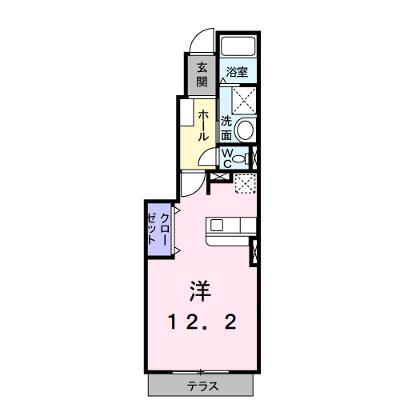 エトワールバレーⅠ 102【管理NO：1-014409101-01020】 ★家具家電は申し込み後に搬入します★の外観画像