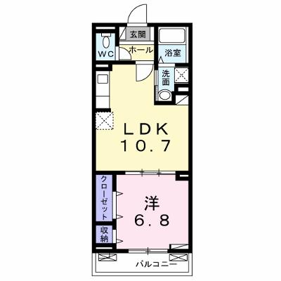 Ｇ－ＳＱＵＡＲＥ 302【管理NO：1-025619901-03020】 ★家具家電は申し込み後に搬入しますの外観画像