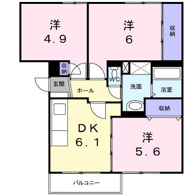 ヴェスタｉｎ盾津 103【管理NO：1-004454601-01030】 ★家具家電は申し込み後に搬入します★の外観画像