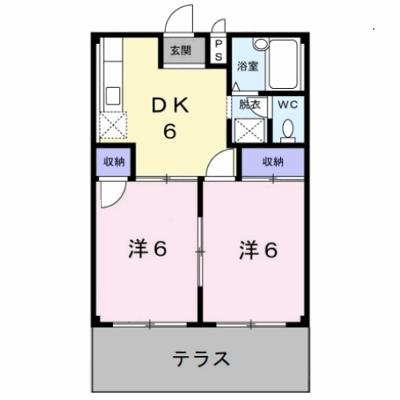 ハイツナカガワ 102【管理NO：1-001581601-01020】 ★家具家電は申し込み後に搬入します 2026年07月中旬入居可能の外観画像