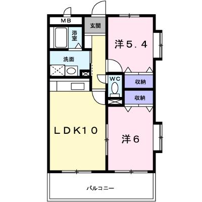プリュクレール 201【管理NO：1-012158901-02010】 ★家具家電は申し込み後に搬入します★の外観画像